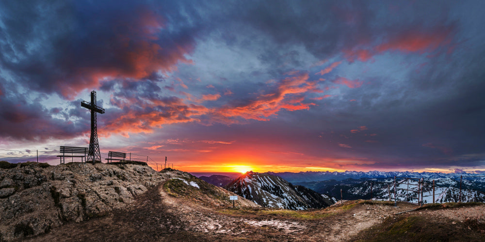 LN210002 Sonnenaufgang am Hochgrat