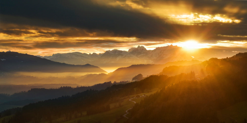LN210013 Blick von Oberstaufen zum Säntis