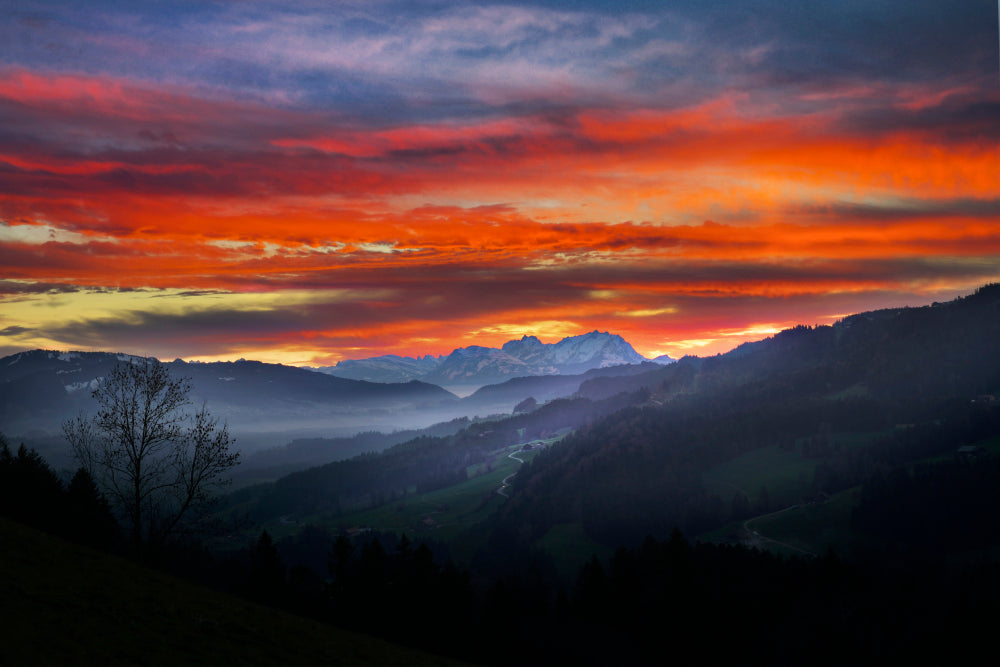 LN320033 Blick von Oberstaufen zum Säntis